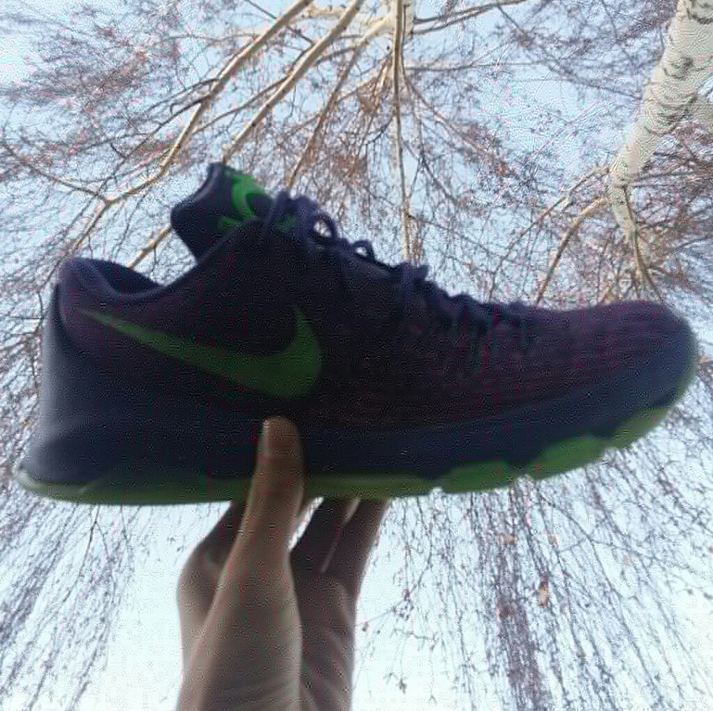 Mens Nike purple & Green  Kds